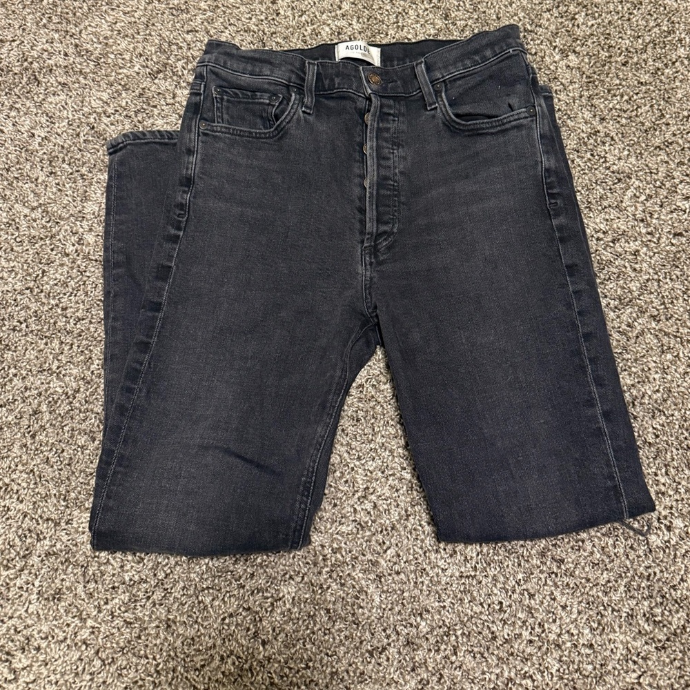 Agolde Nico high rise slim jeans size 28